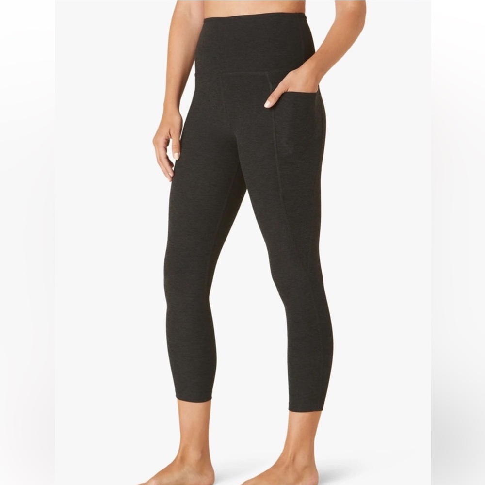 Beyond Yoga Spacedye Midi High Waisted Legging Black Size XS